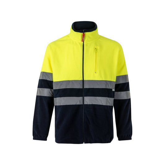 VL EROS LARGE. Dvojfarebná fleecová bunda (280 g/m²) z polyesteru (100 %)