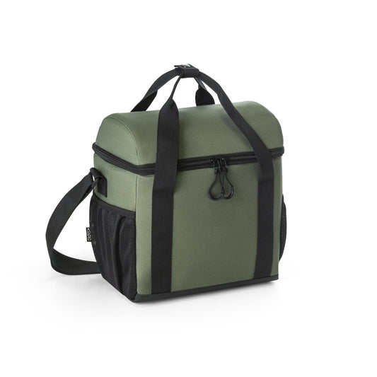 ROMA M. Polstrovaná chladiaca taška z recyklovaného polyesteru 600D ripstop 11 L