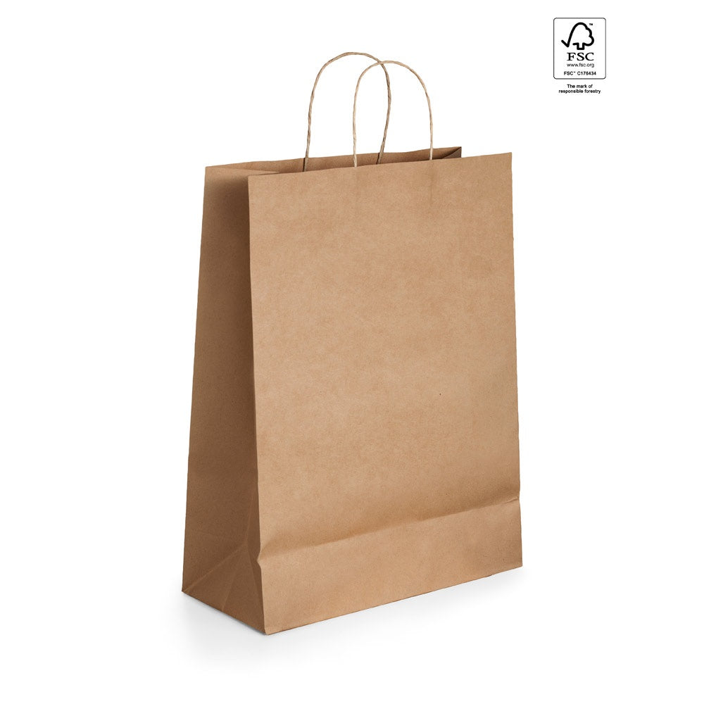TAYLA. Taška z kraftovaného papiera (115 g/m²) - 160