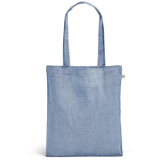 RYNEK. Taška z recyklovanej bavlny (70 %), polyester (30 % rPET) (140 g/m²)