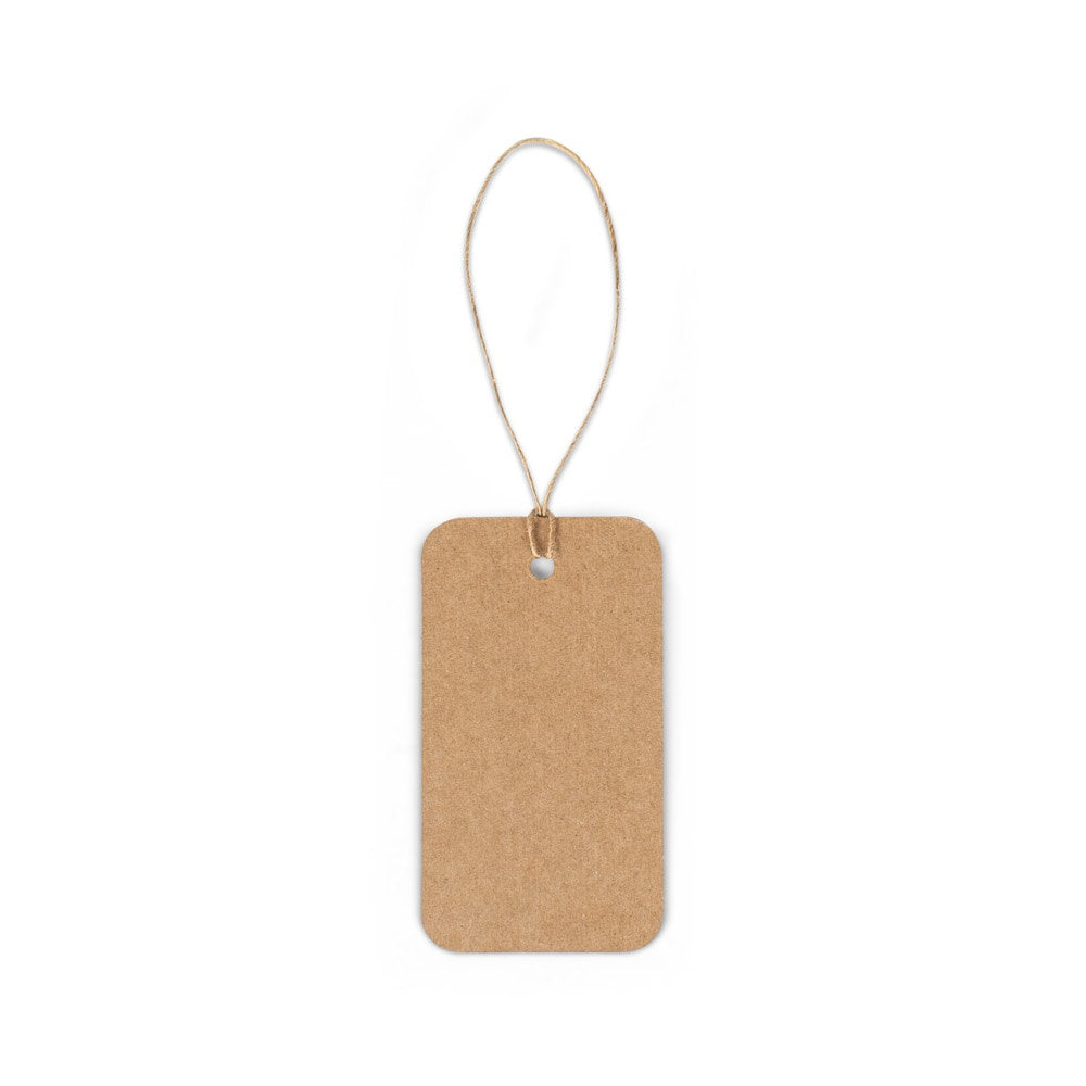 LABEL RECTANGULAR. Obdĺžniková etiketa vyrobená zo 100 % recyklovaného papiera (700 g/m²) - 160