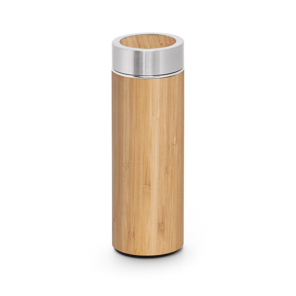 NATUREL. Bambusová a nerezová (90 % recyklovaných) termofľaša 430 ml - 160