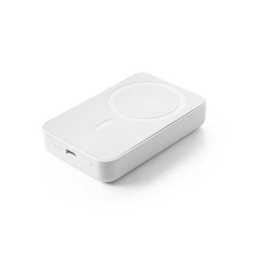 AMPERE 10. 10 000 mAh magnetická power banka s 15 W superrýchlou bezdrôtovou nabíjačkou v recyklovaného ABS-a (100% rABS)
