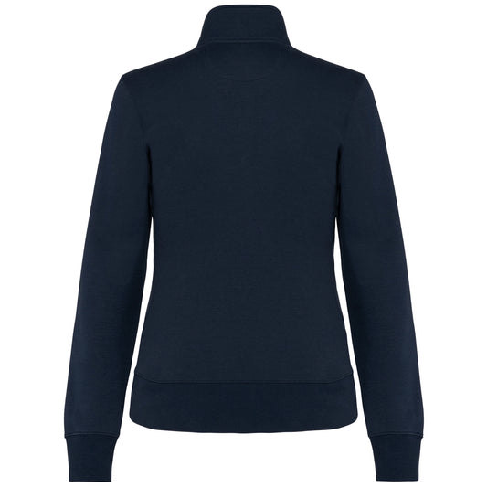 Dámska mikinová bunda na zips Kariban 4011 – dámsky strih, brúsená bavlna