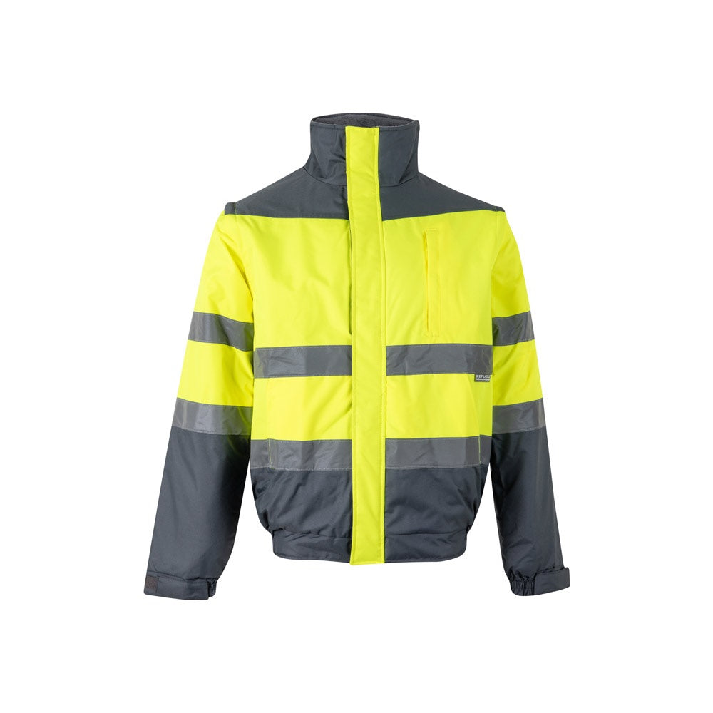 VL JUPITER LARGE. Dvojfarebná vyteplená bunda (180 g/m²) z polyesteru (100 %) s PU povrchovou úpravou - 207