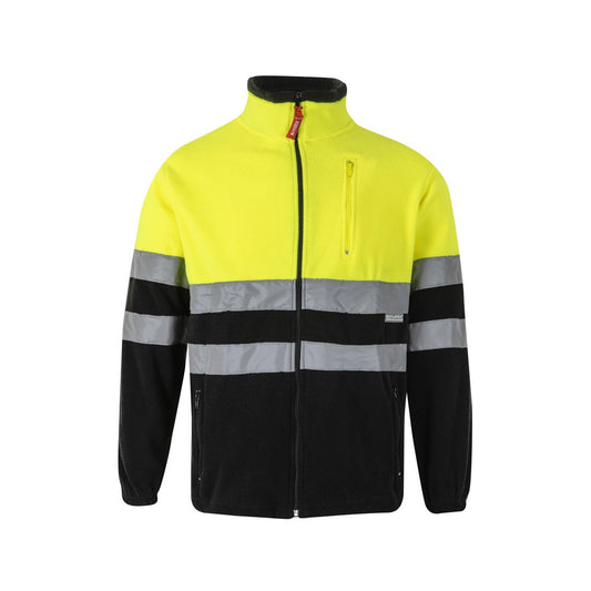 VL EROS LARGE. Dvojfarebná fleecová bunda (280 g/m²) z polyesteru (100 %)