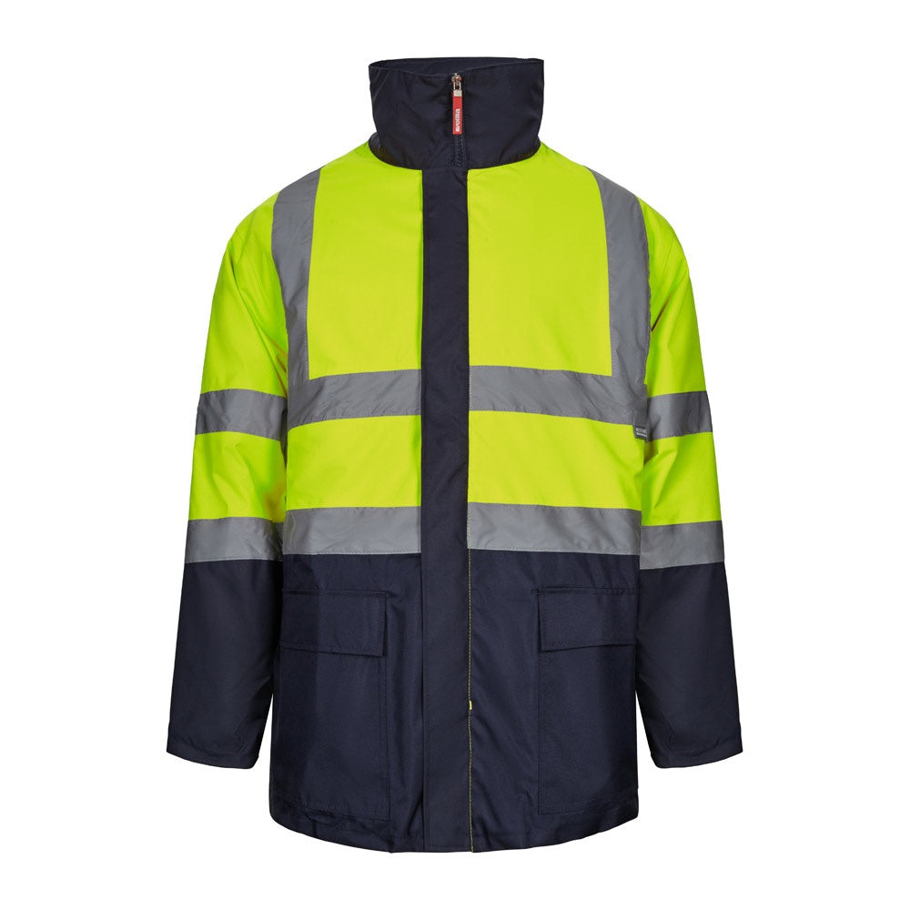 VL JUNO LARGE. Dvojfarebná parka 4 v 1 (180 g/m²) z polyesteru (100 %) s PU záterom - 204
