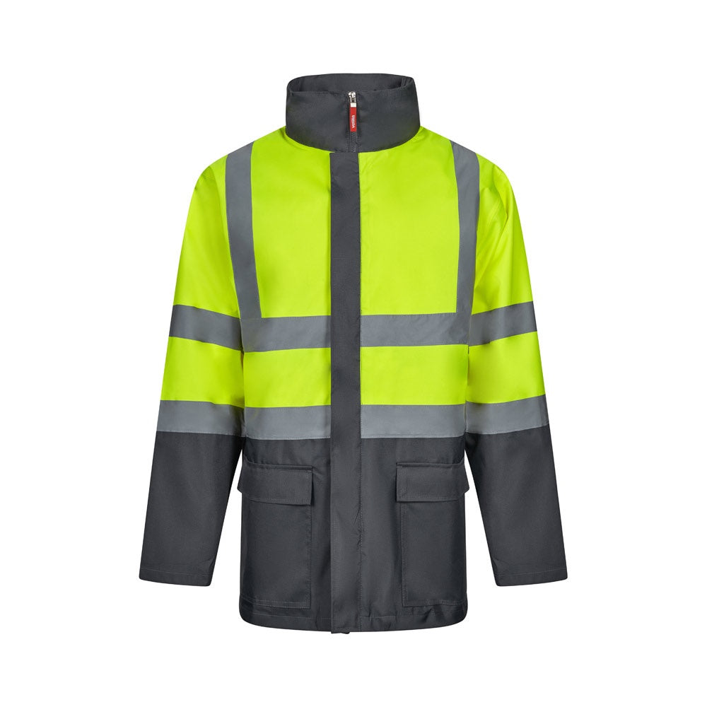 VL JUNO LARGE. Dvojfarebná parka 4 v 1 (180 g/m²) z polyesteru (100 %) s PU záterom - 207