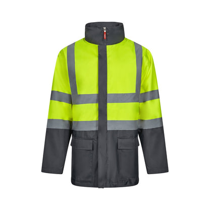 VL JUNO LARGE. Dvojfarebná parka 4 v 1 (180 g/m²) z polyesteru (100 %) s PU záterom - 207