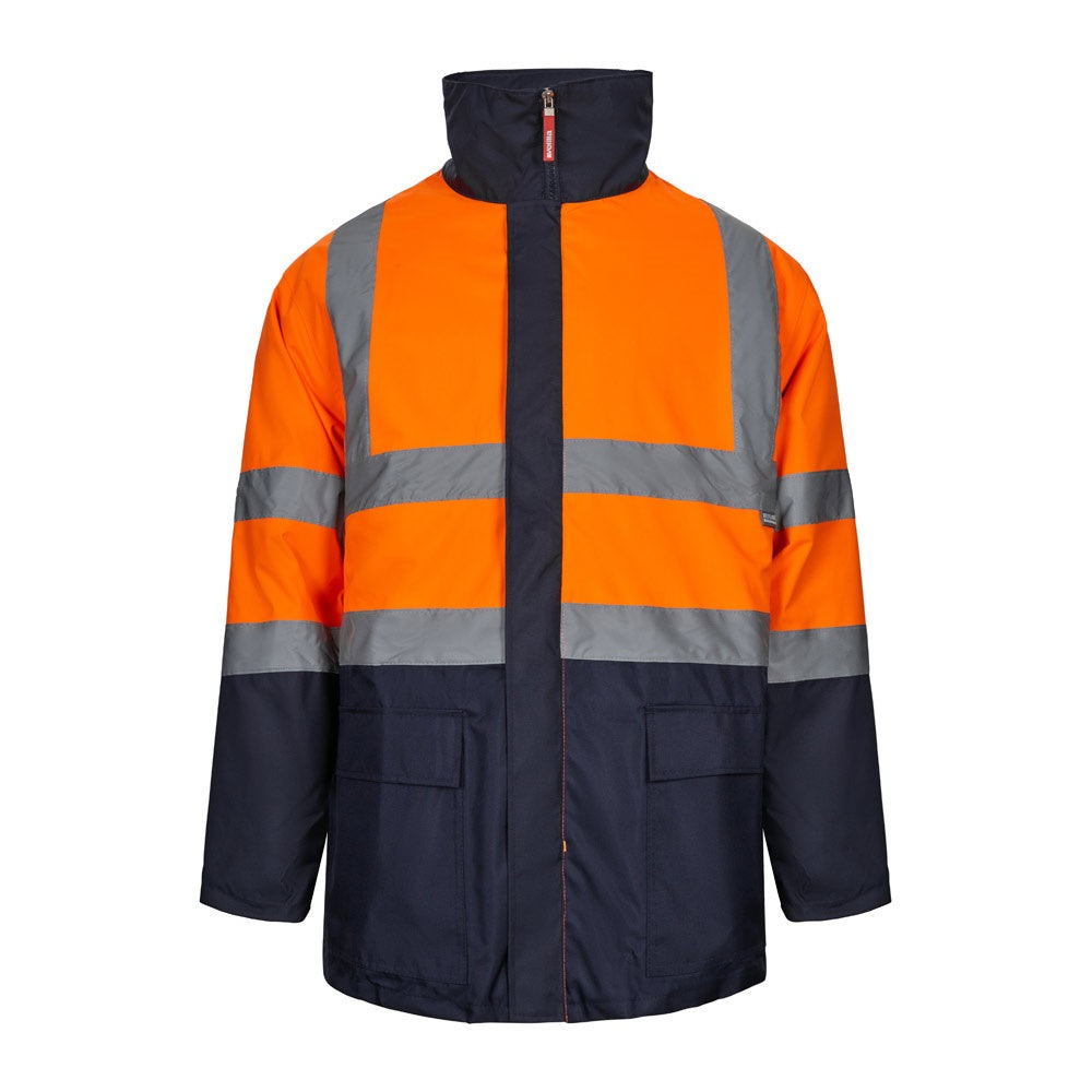 VL JUNO LARGE. Dvojfarebná parka 4 v 1 (180 g/m²) z polyesteru (100 %) s PU záterom - 214