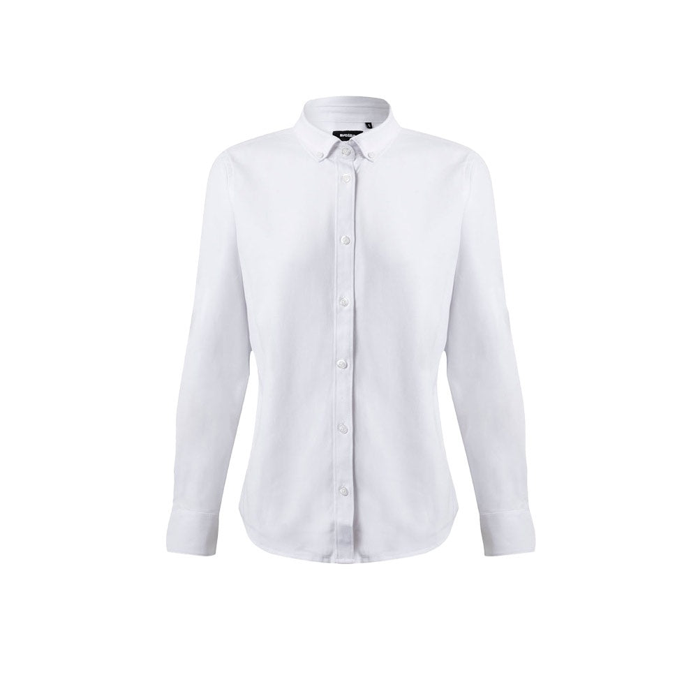 VL PRITHVI WOMEN. Oxfordská košeľa (180 g/m²) pre ženy, vyrobená z bavlny (50 %), polyesteru (45 %) a elastanu (5 %) - 106