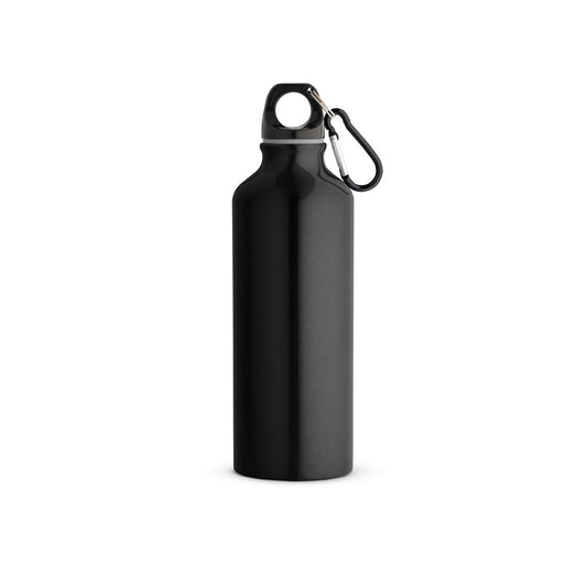 RE-LANDSCAPE M. Recyklovaná hliníková fľaša (100% rAL) s karabínkou 530 ml