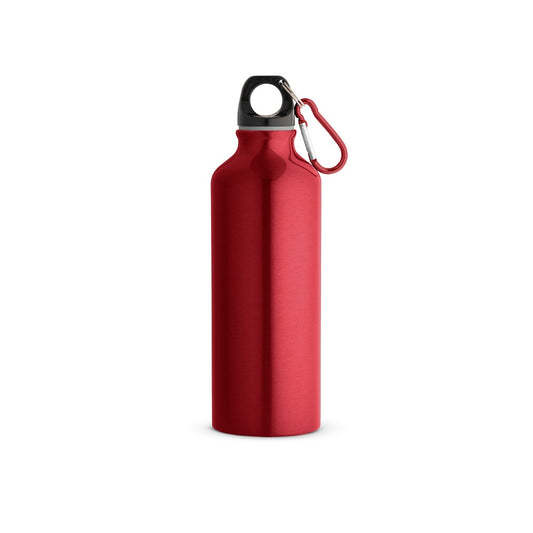 RE-LANDSCAPE M. Recyklovaná hliníková fľaša (100% rAL) s karabínkou 530 ml
