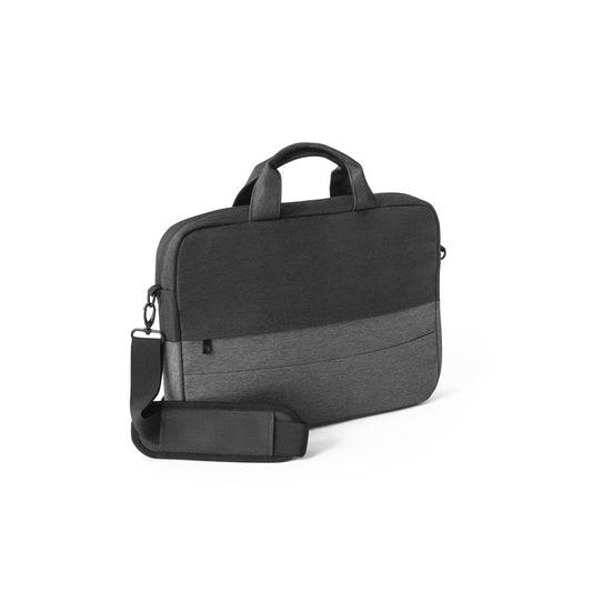 GENOA. Polstrovaná taška na notebook z 600D recyklovaného polyesteru s vysokou hustotou 15"