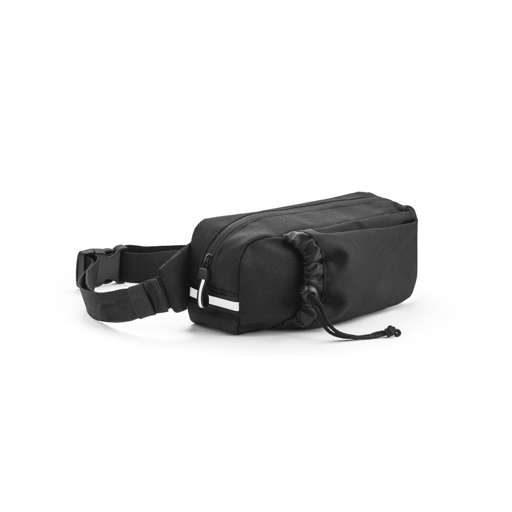 DELFOS POUCH. 300D recyklovaného polyesteru a 600D recyklovaného polyesteru bedrový vak s reflexnými prvkami - 103