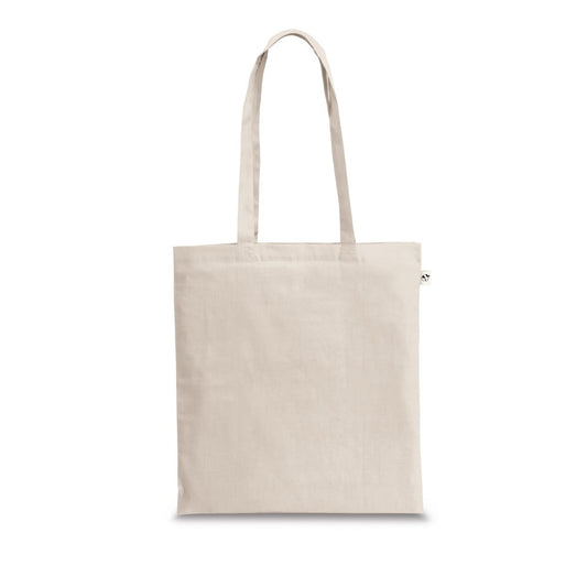 SVANETI. Taška vyrobená zo recyklovaná bavlnená (70%) a polyesteru (30 % rPET) (150 g/m²)