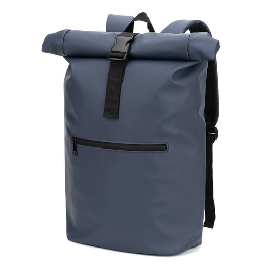 PORTLAND. PU batoh s rolovacím vrchom a vreckom na 16" notebook