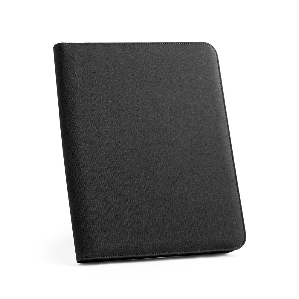 EMERGE FOLDER. Zakladač A4 z recyklovaného polyesteru (100 % rPET) 300D so zipsom - 103