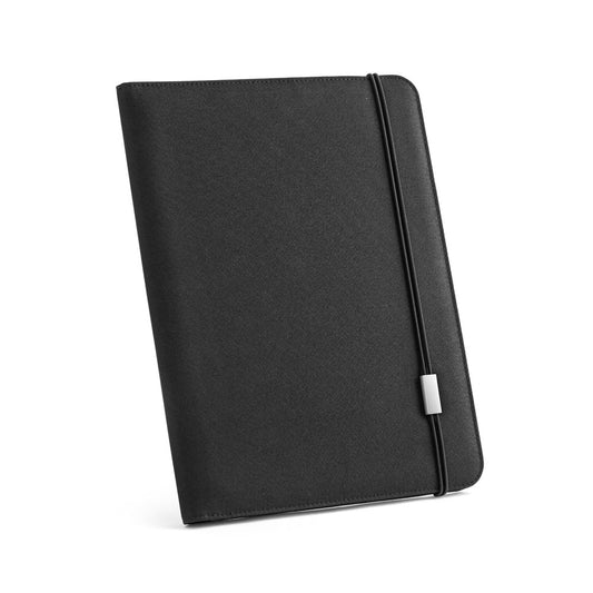 EMERGE FOLDER II. Priečinok A4 z recyklovaného polyesteru (100% rPET) 300D s elastickým uzáverom
