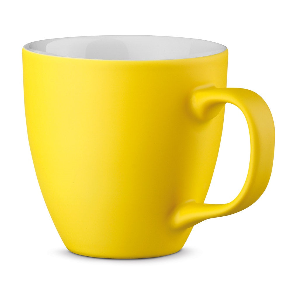 PANTHONY MAT. Hrnček z hydroglazovaného porcelánu s objemom 450 ml - 108