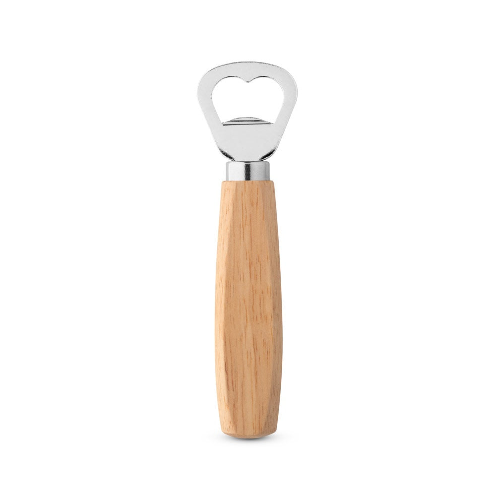 HOLZ. Otvárač na fľaše z kovu a dreva - 150