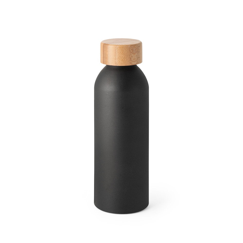 QUETA. Hliníková fľaša s bambusovým viečkom 550 ml - 103