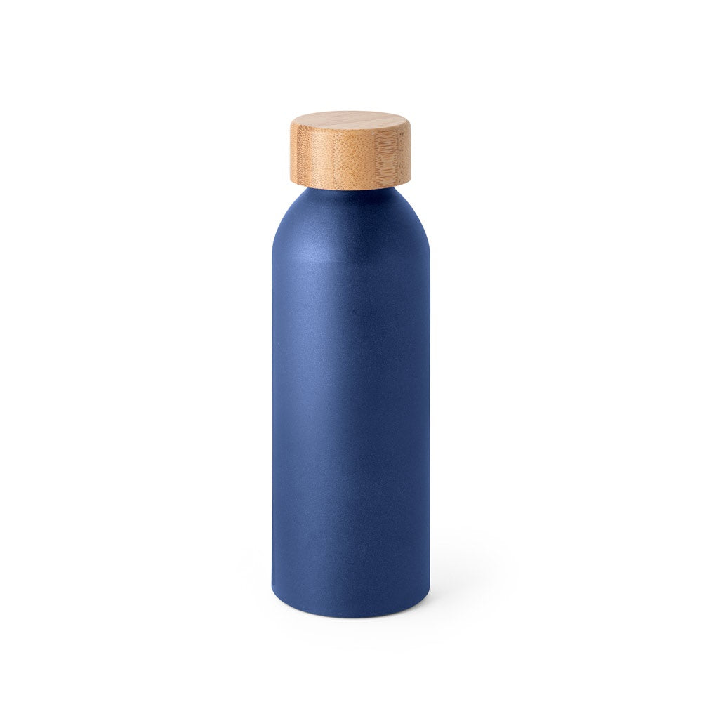 QUETA. Hliníková fľaša s bambusovým viečkom 550 ml - 134