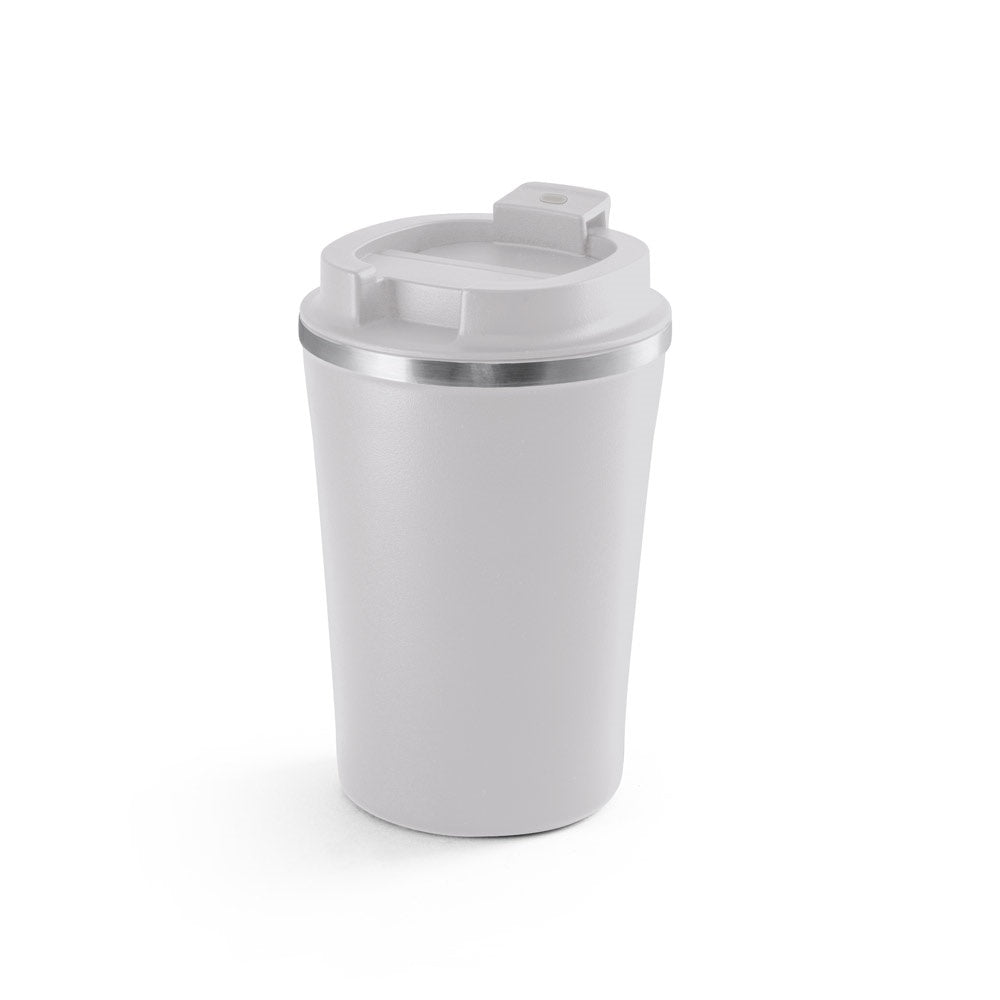 PHELPS CERAMIC. Cestovný hrnček z nehrdzavejúcej ocele s keramickou vnútornou povrchovou úpravou, 470 ml - 123