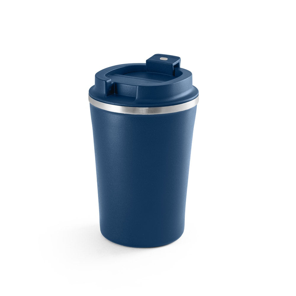 PHELPS CERAMIC. Cestovný hrnček z nehrdzavejúcej ocele s keramickou vnútornou povrchovou úpravou, 470 ml - 134
