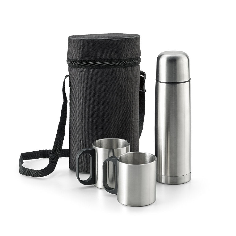 DURANT. Súprava termosky a hrnčeka z nehrdzavejúcej ocele - 107