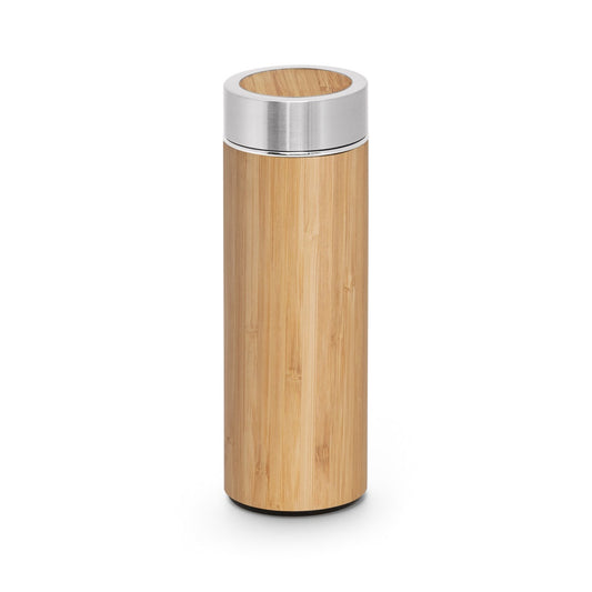 NATUREL. Bambusová a nerezová (90 % recyklovaných) termofľaša 430 ml