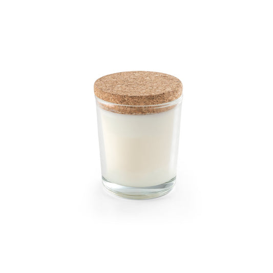 ZEN 80. Aromatická sviečka v sklenenom pohári s korkovým viečkom 80 g