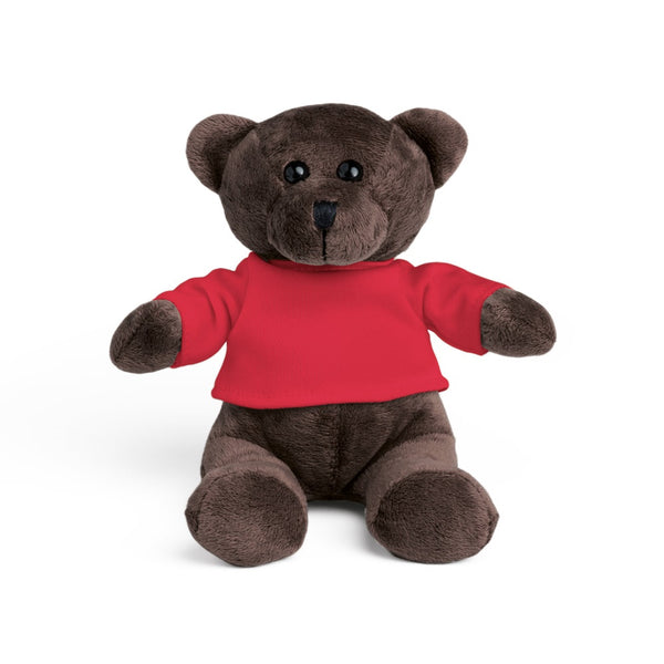 BEAR. Plyšová hračka medvedíka s tričkom