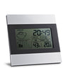 DENE. Desktop meteorološka stanica sa aluminijumskim i ABS LCD ekranom - 127