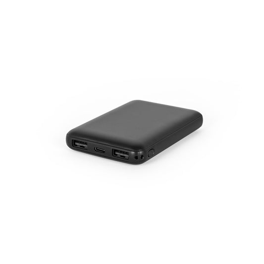 LEAKEY 5. Power banka 5 000 mAh zo recyklovaného ABS (100 % rABS)