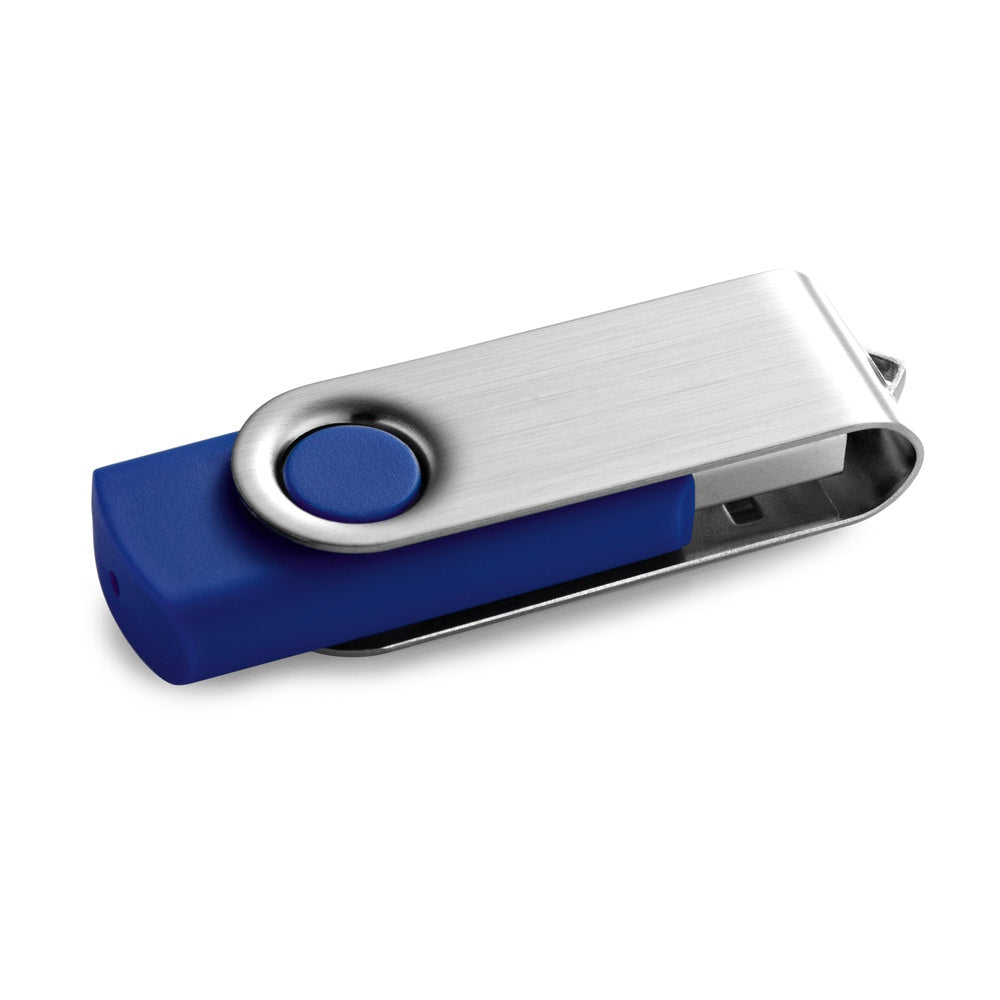 CLAUDIUS 2GB. 2 GB USB flash disk s kovovým klipom - 114