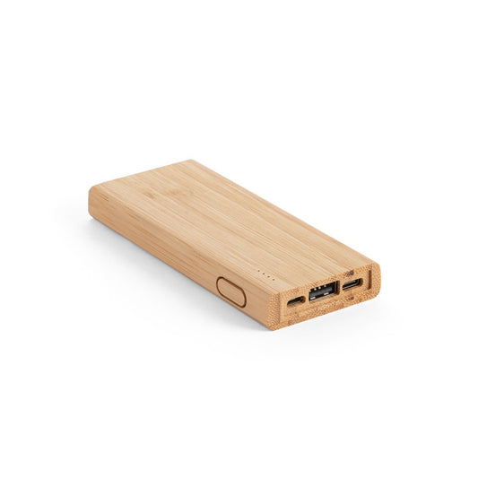 KOHN. Powerbanka s kapacitou 5 000 mAh z bambusu