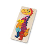 DIPLODOCO. Puzzle v tvare dinosaura v borovicovej preglejke - 150