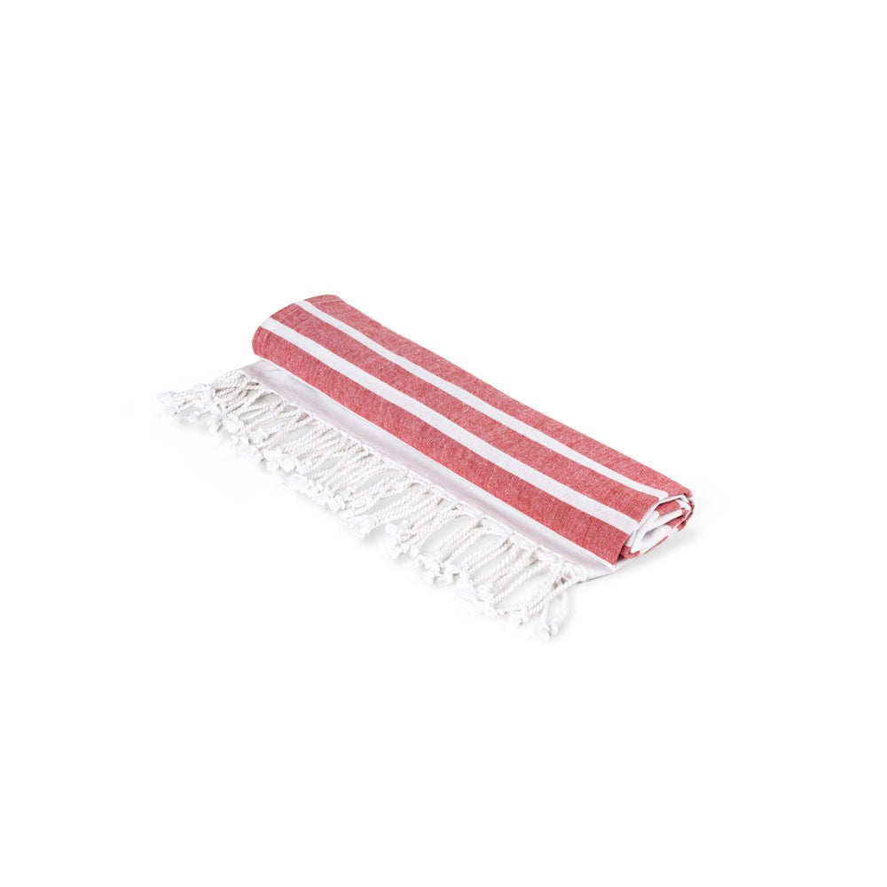 SARDENHA. Plážový uterák z bavlny (70 % recyklovaných) a polyesteru (30 % recyklovaných) (180 g/m²) - 105