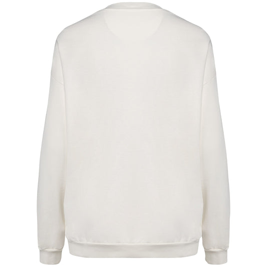 Unisex mikina bez kapucne, oversize strih Native Spirit 415 – French Terry úplet