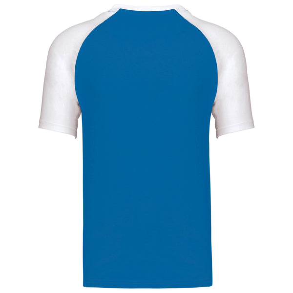 Tričko s kontrastnými rukávmi Kariban Baseball – unisex/pánsky strih, krátky rukáv