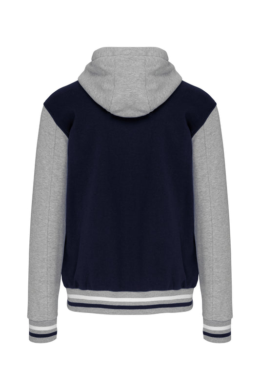 Unisex mikinová bunda s kapucňou Kariban 4003 – teddy fleece