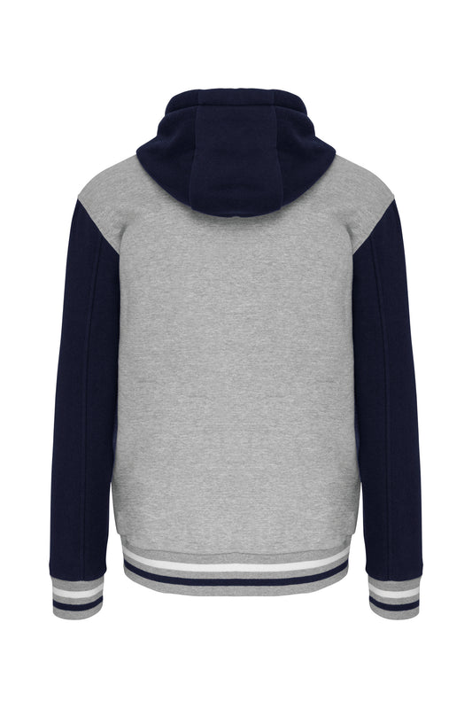 Unisex mikinová bunda s kapucňou Kariban 4003 – teddy fleece