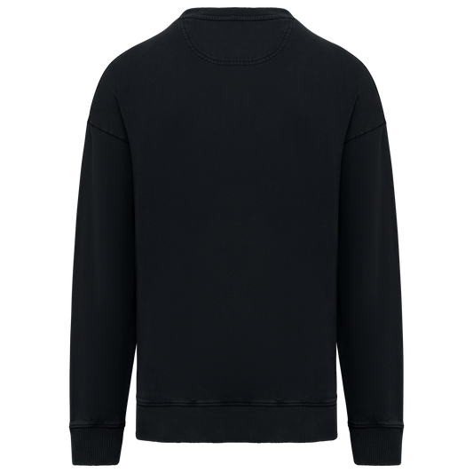 Unisex mikina bez kapucne, oversize, efekt vyblednutia Native Spirit 447 – washed efekt