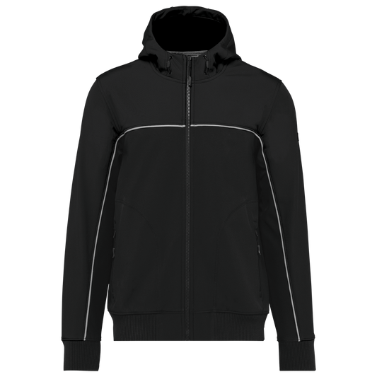 Unisex dvojfarebná softshellová bunda Designed To Work 450 – 3-vrstvová