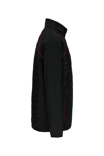 BLACK-RED