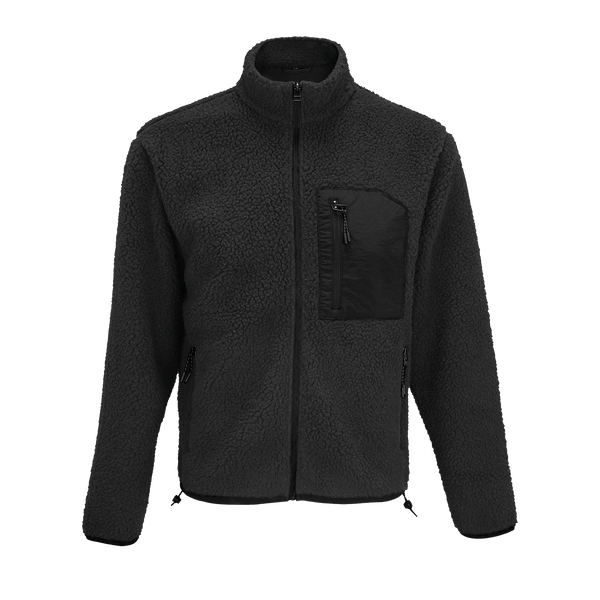 Unisex bunda zo sherpa flísu SOL'S Fury