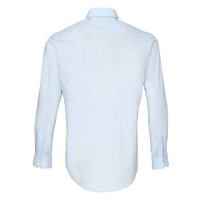 light blue back