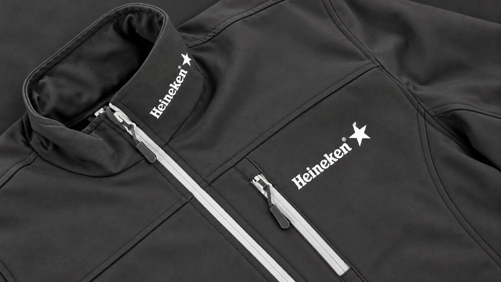 Heineken — Firemné softshell bundy